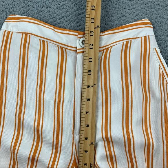 Maeve by Anthropologie Women's Sunshine Wide-Leg Striped Pants  -  Size: 10 - Picture 11 of 16